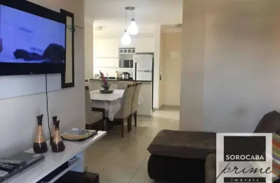 Apartamento com 2 dormitórios à venda, 73 m² por r$ 245.000,00 - jardim residencial deolinda guerra - sorocaba/sp