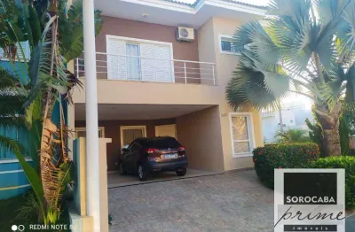 Sobrado com 3 dormitórios à venda, 300 m² por r$ 1.750.000,00 - condomínio ibiti royal park - sorocaba/sp