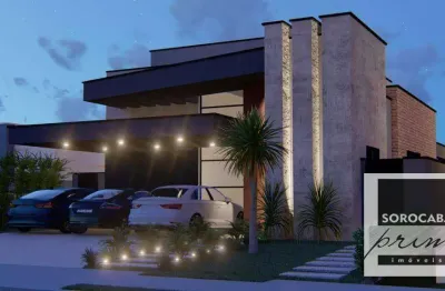 Casa com 4 dormitórios à venda, 250 m² por r$ 1.890.000,00 - alphaville nova esplanada i - votorantim/sp