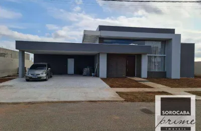 Casa com 4 dormitórios à venda, 292 m² por r$ 1.600.000,00 - condominio solar do bosque - sorocaba/sp