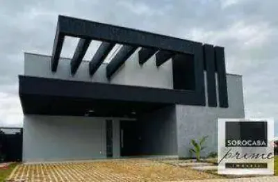 Casa com 3 dormitórios à venda, 265 m² por r$ 2.100.000,00 - alphaville - votorantim/sp