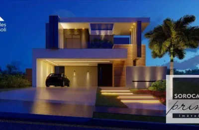 Casa com 3 dormitórios à venda, 258 m² por r$ 1.980.000,00 - alphaville nova esplanada i - votorantim/sp