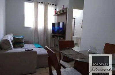 Apartamento com 2 dormitórios à venda, 49 m² por r$ 185.000,00 - vila jardini - sorocaba/sp