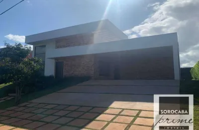 Casa com 4 dormitórios à venda, 366 m² por r$ 4.000.000,00 - lago azul - araçoiaba da serra/sp