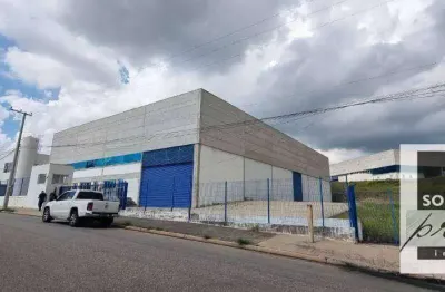 Galpão para alugar, 2500 m² por r$ 40.000,00/mês - aparecidinha - sorocaba/sp