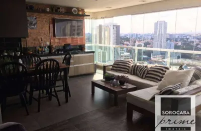 Apartamento com 3 dormitórios, 170 m² - venda por r$ 1.450.000,00 ou aluguel por r$ 12.000,00/mês - jardim emília - sorocaba/sp
