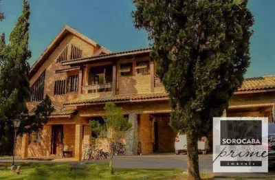 Casa com 4 suítes , 655 m² - venda por r$ 2.700.000 ou aluguel por r$ 13.000/mês - lago azul - araçoiaba da serra/sp