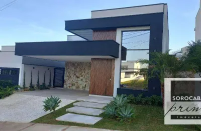 Casa com 3 dormitórios à venda, 210 m² por r$ 2.200.000,00 - condomínio residencial giverny - sorocaba/sp