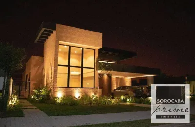 Casa com 4 dormitórios à venda, 284 m² por r$ 2.300.000,00 - alphaville nova esplanada iii - votorantim/sp