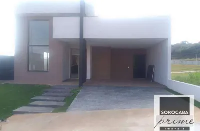 Casa com 3 dormitórios à venda, 220 m² por r$ 1.350.000,00 - condomínio bouganville - sorocaba/sp