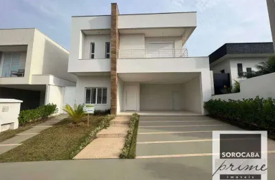Sobrado com 4 dormitórios à venda, 284 m² por r$ 1.780.000,00 - condomínio chácara ondina - sorocaba/sp