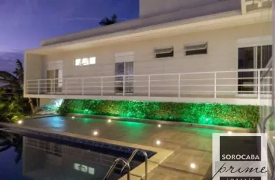 Casa com 3 dormitórios à venda, 369 m² por r$ 4.500.000,00 - saint patrick residencial - sorocaba/sp