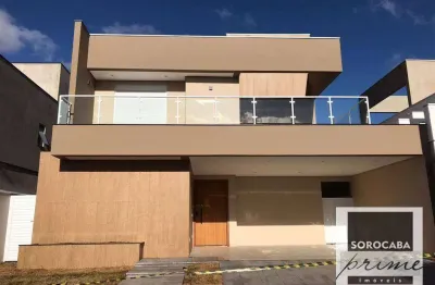 Sobrado com 3 dormitórios à venda, 251 m² por r$ 2.250.000,00 - condomínio residencial giverny - sorocaba/sp