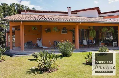 Sobrado com 4 dormitórios à venda, 800 m² por r$ 5.200.000,00 - chácaras residenciais santa maria - votorantim/sp