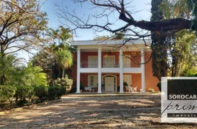 Sobrado com 4 dormitórios à venda, 1000 m² por r$ 4.000.000 - chácaras residenciais santa maria - votorantim/sp, próximo ao shopping iguatemi.