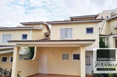 Sobrado com 3 dormitórios à venda, 150 m² por r$ 900.000 - condomínio vizzon ville - sorocaba/sp
