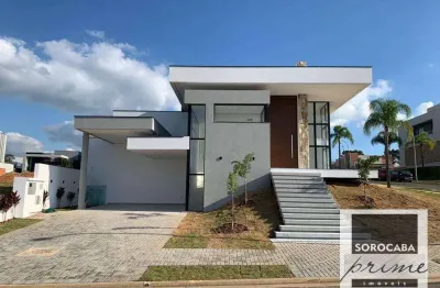 Casa com 3 dormitórios à venda, 244 m² por r$ 2.350.000,00 - alphaville - votorantim/sp