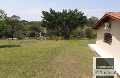 Chácara com 3 dormitórios à venda, 27 m² por r$ 4.100.000,00 - condomínio farm - porto feliz/sp