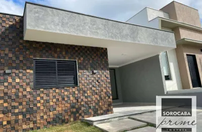 Casa com 3 dormitórios à venda, 109 m² por r$ 699.000,00 - terras de são francisco - sorocaba/sp
