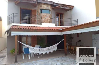Sobrado com 3 dormitórios à venda, 360 m² por r$ 1.100.000,00 - condomínio valença - sorocaba/sp