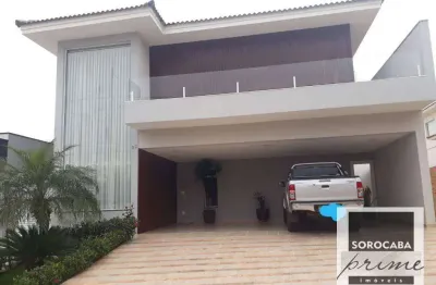 Casa com 3 dormitórios à venda, 300 m² por r$ 1.950.000,00 - condomínio chácara ondina - sorocaba/sp