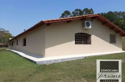Chácara com 3 dormitórios à venda, 27000 m² por r$ 4.100.000,00 - condomínio farm - porto feliz/sp
