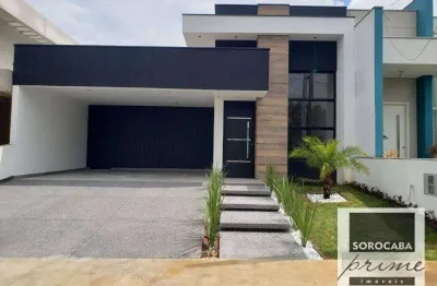 Casa com 3 dormitórios à venda, 185 m² por r$ 1.100.000,00 - condomínio residencial flores - sorocaba/sp