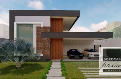 Casa com 3 dormitórios à venda, 240 m² por r$ 1.900.000,00 - alphaville nova esplanada iv - votorantim/sp