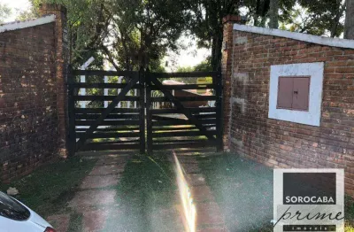 Chácara com 2 dormitórios à venda, 24750 m² por r$ 800.000,00 - sapetuba - iperó/sp