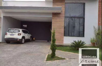 Casa com 3 dormitórios à venda, 170 m² por r$ 1.050.000,00 - condomínio golden park alfa - sorocaba/sp