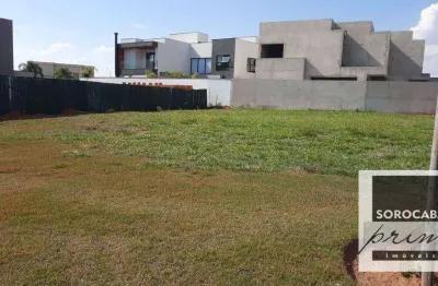 Terreno à venda, 488 m² por r$ 735.000,00 - alphaville nova esplanada iv - votorantim/sp