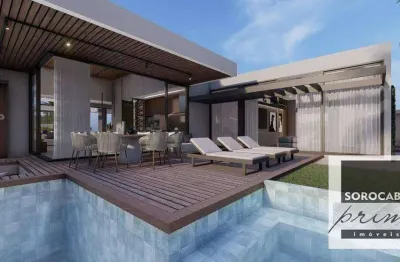 Casa com 3 dormitórios à venda, 274 m² por r$ 2.890.000,00 - alphaville nova esplanada iii - votorantim/sp