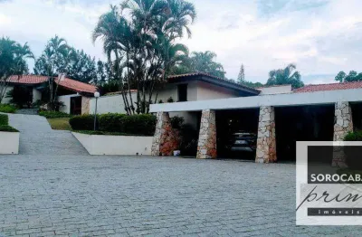 Casa com 3 dormitórios à venda, 900 m² por r$ 6.800.000 - chácaras residenciais santa maria - votorantim/sp