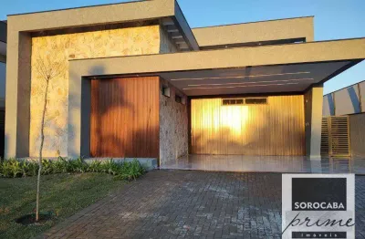 Casa com 3 dormitórios à venda, 243 m² por r$ 2.500.000,00 - alphaville nova esplanada iii - votorantim/sp