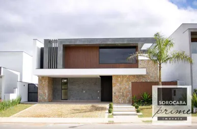 Sobrado com 4 dormitórios à venda, 312 m² por r$ 3.200.000,00 - alphaville nova esplanada iv - votorantim/sp