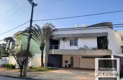 Casa com 4 dormitórios à venda, 505 m² por r$ 2.100.000,00 - condomínio village saint claire - sorocaba/sp