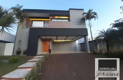 Sobrado com 6 dormitórios à venda, 400 m² por r$ 3.500.000 - alphaville nova esplanada - votorantim/sp