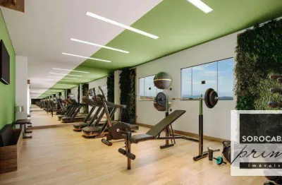 Apartamento com 2 dormitórios (sendo 1 suíte) à venda, 67 m² por r$ 418.990 - campolim - sorocaba/sp