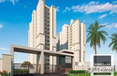 Apartamento com 2 dormitórios à venda, 43 m² por r$ 280.000,00 - jardim gutierres - sorocaba/sp