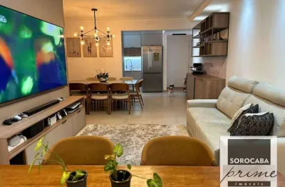 Apartamento com 3 dormitórios (sendo 1 suíte) à venda, 103 m² por r$ 1.250.000 - parque campolim - sorocaba/sp