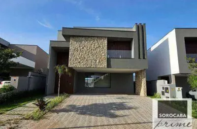 Sobrado com 5 dormitórios à venda, 396 m² por r$ 3.790.000,00 - alphaville nova esplanada i - votorantim/sp