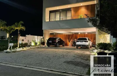 Sobrado com 3 dormitórios à venda, 340 m² por r$ 3.600.000,00 - alphaville nova esplanada i - votorantim/sp