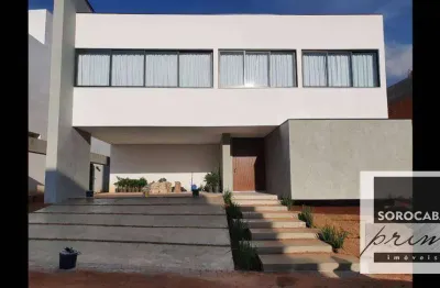 Sobrado com 4 dormitórios, 320 m² - venda por r$ 2.500.000,00 ou aluguel por r$ 16.135,67/mês - alphaville nova esplanada iii - votorantim/sp