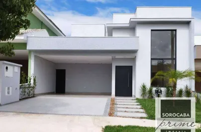 Casa com 3 dormitórios à venda, 178 m² por r$ 1.300.000 - condomínio ibiti royal park - sorocaba/sp