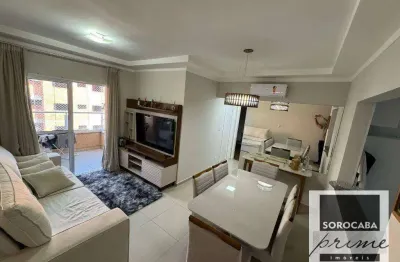 Apartamento com 2 dormitórios (sendo 1 suíte)  à venda, 72 m² por r$ 530.000 - vila lucy - sorocaba/sp