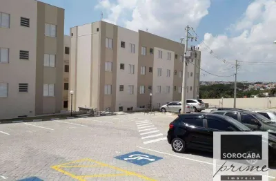 Apartamento com 2 dormitórios à venda, 43 m² por r$ 180.000,00 - caguaçu - sorocaba/sp