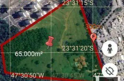 Área à venda, 65000 m² por r$ 78.000.000 - chácaras reunidas são jorge - sorocaba/sp