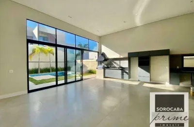 Casa com 3 dormitórios para alugar, 252 m² por r$ 13.000,00/mês - alphaville nova esplanada iii - votorantim/sp