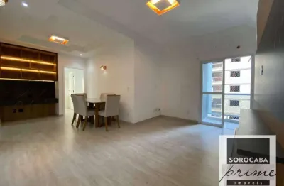 Apartamento com 3 dormitórios ( sendo 1 suíte ) à venda por r$ 620.000 - parque campolim - sorocaba/sp