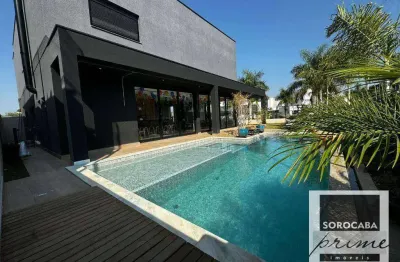 Sobrado com 5 dormitórios à venda, 461 m² por r$ 5.100.000,00 - alphaville nova esplanada iii - votorantim/sp